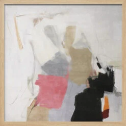 Action Painting III - Square Stretched Canvas, Poster Or Fine Art Print(Action Painting Iii Square Stretched Canvas Poster Or Fine Art Print) -Heart Wall Art Store pictufy light wood square 50x70 2617391