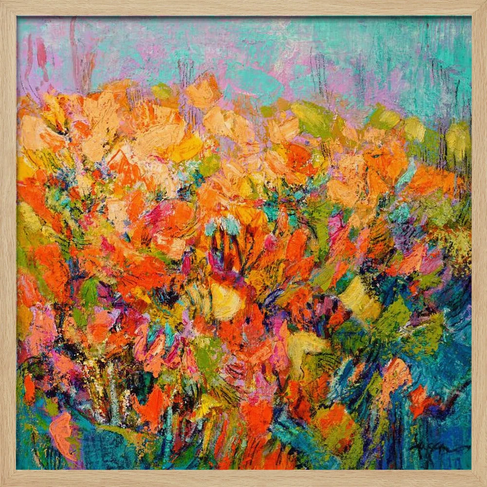 Happiness Sprouting - Square Stretched Canvas, Poster Or Fine Art Print(Happiness Sprouting Square Stretched Canvas Poster Or Fine Art Print) 3 Happiness Sprouting - Square Stretched Canvas, Poster Or Fine Art Print(Happiness Sprouting Square Stretched Canvas Poster Or Fine Art Print) - Image 3