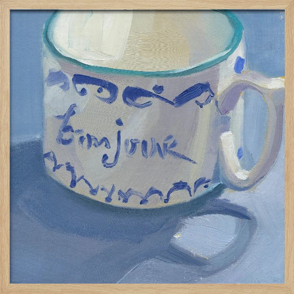 Bon Jour - Square Stretched Canvas, Poster Or Fine Art Print(Bon Jour Square Stretched Canvas Poster Or Fine Art Print) 3 Bon Jour - Square Stretched Canvas, Poster Or Fine Art Print(Bon Jour Square Stretched Canvas Poster Or Fine Art Print) - Image 3