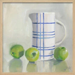 Lauren S Still Life - Square Stretched Canvas, Poster Or Fine Art Print(Lauren S Still Life Square Stretched Canvas Poster Or Fine Art Print) -Heart Wall Art Store pictufy light wood square 50x70 2787366