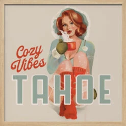 Cozy Vibes - Square Stretched Canvas, Poster Or Fine Art Print(Cozy Vibes Square Stretched Canvas Poster Or Fine Art Print) 15 Cozy Vibes - Square Stretched Canvas, Poster Or Fine Art Print(Cozy Vibes Square Stretched Canvas Poster Or Fine Art Print) -Heart Wall Art Store pictufy light wood square 50x70 2884745