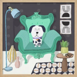 Funny Dog Sitting In A Trendy Interior By Carla Daly - Square Stretched Canvas, Poster Or Fine Art Print(Funny Dog Sitting In A Trendy Interior By Carla Daly Square Stretched Canvas Poster Or Fine Art Print) 15 Funny Dog Sitting In A Trendy Interior By Carla Daly - Square Stretched Canvas, Poster Or Fine Art Print(Funny Dog Sitting In A Trendy Interior By Carla Daly Square Stretched Canvas Poster Or Fine Art Print) -Heart Wall Art Store pictufy light wood square 50x70 2889222