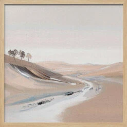 Farm View IV - Square Stretched Canvas, Poster Or Fine Art Print(Farm View Iv Square Stretched Canvas Poster Or Fine Art Print) -Heart Wall Art Store pictufy light wood square 50x70 2925849