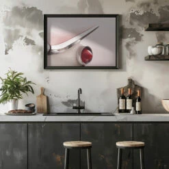US Classic Car 1959 Electra Tail Fin Abstract - Stretched Canvas, Poster Or Fine Art Print(Us Classic Car 1959 Electra Tail Fin Abstract Stretched Canvas Poster Or Fine Art Print) -Heart Wall Art Store pictufy rustic kitchen horizontal ratio 5x7 2201328