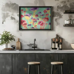 Magic Mushrooms - Stretched Canvas, Poster Or Fine Art Print(Magic Mushrooms Stretched Canvas Poster Or Fine Art Print) 23 Magic Mushrooms - Stretched Canvas, Poster Or Fine Art Print(Magic Mushrooms Stretched Canvas Poster Or Fine Art Print) -Heart Wall Art Store pictufy rustic kitchen horizontal ratio 5x7 2454653