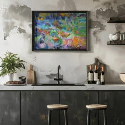 Vibrant Dreamscape - Stretched Canvas, Poster Or Fine Art Print(Vibrant Dreamscape Stretched Canvas Poster Or Fine Art Print 1) -Heart Wall Art Store pictufy rustic kitchen horizontal ratio 5x7 2570733