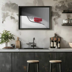 American Classic Car Monterey 1962 Taillight Abstract - Stretched Canvas, Poster Or Fine Art Print(American Classic Car Monterey 1962 Taillight Abstract Stretched Canvas Poster Or Fine Art Print) -Heart Wall Art Store pictufy rustic kitchen horizontal ratio 5x7 2725670