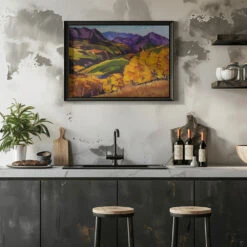 Cotton Woods - Stretched Canvas, Poster Or Fine Art Print(Cotton Woods Stretched Canvas Poster Or Fine Art Print) -Heart Wall Art Store pictufy rustic kitchen horizontal ratio 5x7 2786452