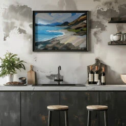 Out West - Stretched Canvas, Poster Or Fine Art Print(Out West Stretched Canvas Poster Or Fine Art Print) -Heart Wall Art Store pictufy rustic kitchen horizontal ratio 5x7 2786656