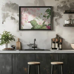 Vintage Orchid Flower No.2 - Stretched Canvas, Poster Or Fine Art Print(Vintage Orchid Flower No 2 Stretched Canvas Poster Or Fine Art Print) -Heart Wall Art Store pictufy rustic kitchen horizontal ratio 5x7 2842773