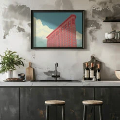 New York Flatiron Building - Stretched Canvas, Poster Or Fine Art Print(New York Flatiron Building Stretched Canvas Poster Or Fine Art Print 1) -Heart Wall Art Store pictufy rustic kitchen horizontal ratio 5x7 2844190 03b6f460 0825 44bb 9d2e 2b4595dc2bb0