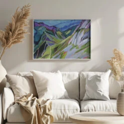 Alpine Trail - Stretched Canvas, Poster Or Fine Art Print(Alpine Trail Stretched Canvas Poster Or Fine Art Print) -Heart Wall Art Store pictufy scandinavian landscape mode ratio 3x2 2786422