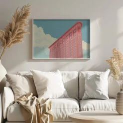 New York Flatiron Building - Stretched Canvas, Poster Or Fine Art Print(New York Flatiron Building Stretched Canvas Poster Or Fine Art Print 1) -Heart Wall Art Store pictufy scandinavian landscape mode ratio 3x2 2844190 c0f30c63 8d11 4d02 adf1 67deb0919b12