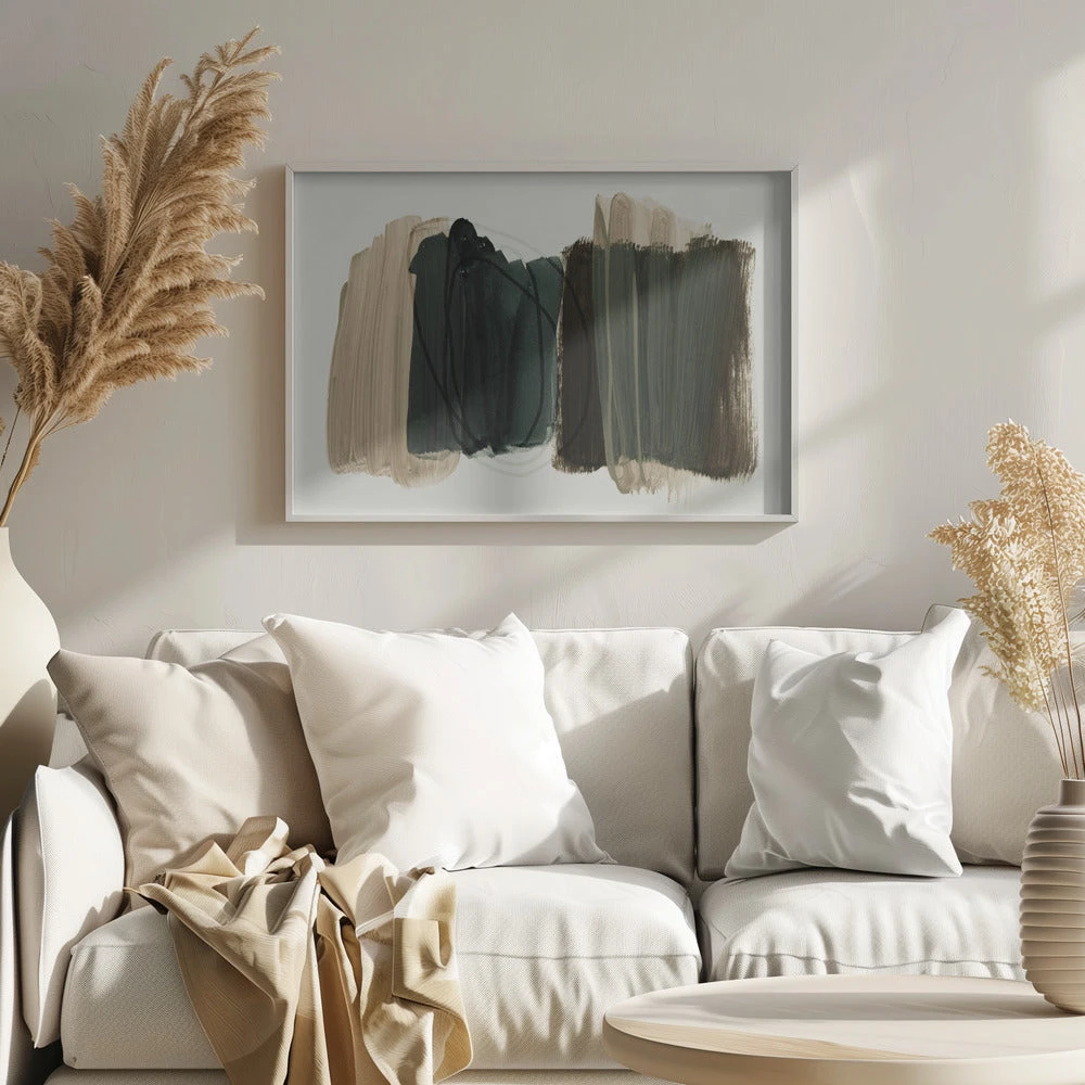 Earthy Brushstrokes - Stretched Canvas, Poster Or Fine Art Print(Earthy Brushstrokes Stretched Canvas Poster Or Fine Art Print) 8 Earthy Brushstrokes - Stretched Canvas, Poster Or Fine Art Print(Earthy Brushstrokes Stretched Canvas Poster Or Fine Art Print) - Image 8