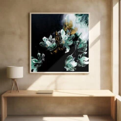 Dance With Me - Square Stretched Canvas, Poster Or Fine Art Print(Dance With Me Square Stretched Canvas Poster Or Fine Art Print) -Heart Wall Art Store pictufy square interiors bright desk ratio 1x1 2458693