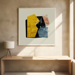 Ecken6 Kopie - Square Stretched Canvas, Poster Or Fine Art Print(Ecken6 Kopie Square Stretched Canvas Poster Or Fine Art Print) -Heart Wall Art Store pictufy square interiors bright desk ratio 1x1 2552997