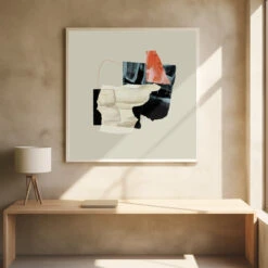 Ecken11 Kopie - Square Stretched Canvas, Poster Or Fine Art Print(Ecken11 Kopie Square Stretched Canvas Poster Or Fine Art Print) -Heart Wall Art Store pictufy square interiors bright desk ratio 1x1 2553002