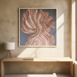 Flora III - Square Stretched Canvas, Poster Or Fine Art Print(Flora Iii Square Stretched Canvas Poster Or Fine Art Print) -Heart Wall Art Store pictufy square interiors bright desk ratio 1x1 2697425