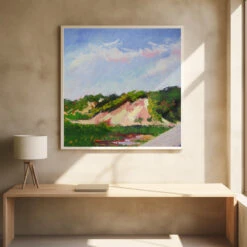 Lands End Dune - Square Stretched Canvas, Poster Or Fine Art Print(Lands End Dune Square Stretched Canvas Poster Or Fine Art Print) -Heart Wall Art Store pictufy square interiors bright desk ratio 1x1 2786633