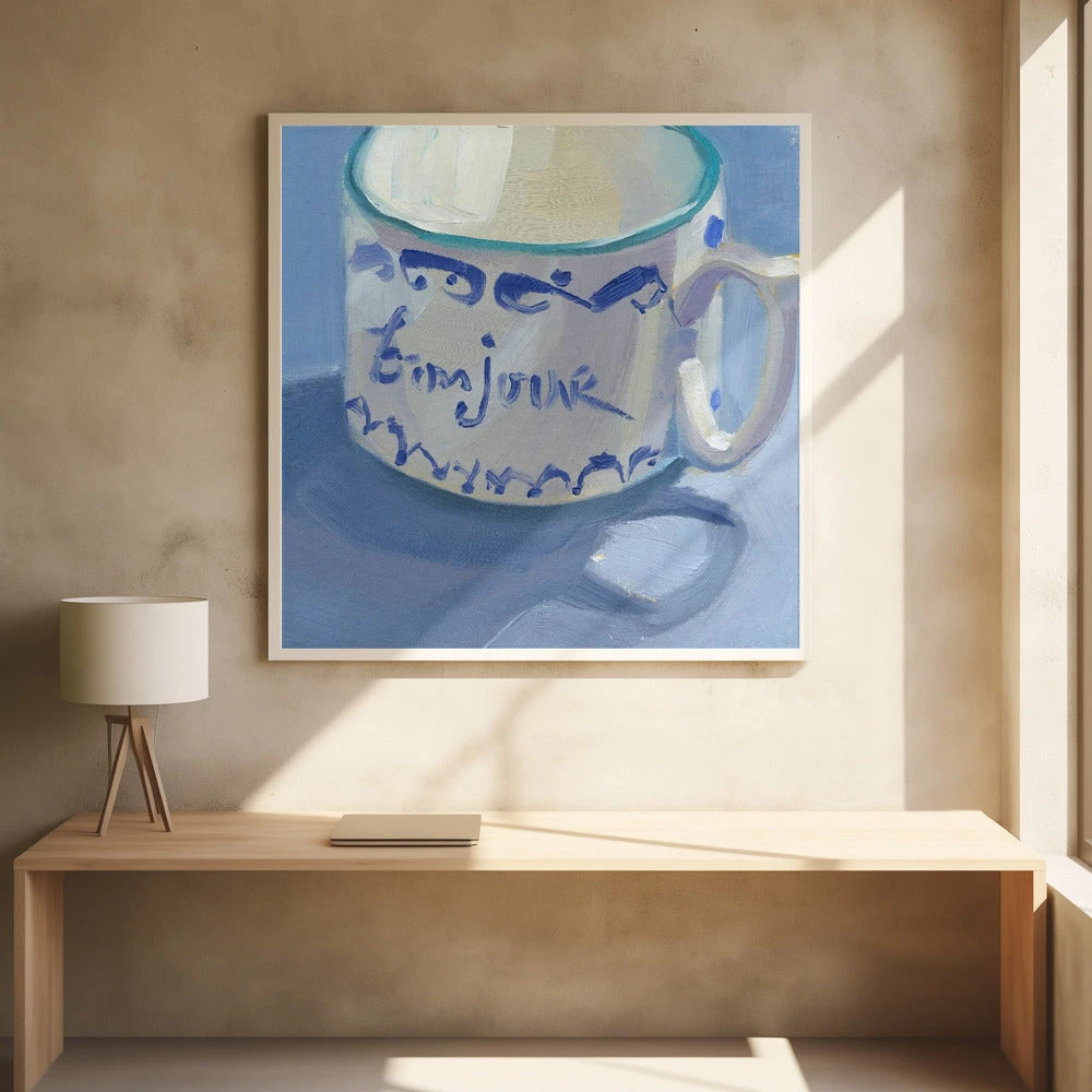 Bon Jour - Square Stretched Canvas, Poster Or Fine Art Print(Bon Jour Square Stretched Canvas Poster Or Fine Art Print) 12 Bon Jour - Square Stretched Canvas, Poster Or Fine Art Print(Bon Jour Square Stretched Canvas Poster Or Fine Art Print) - Image 12