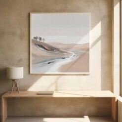 Farm View IV - Square Stretched Canvas, Poster Or Fine Art Print(Farm View Iv Square Stretched Canvas Poster Or Fine Art Print) -Heart Wall Art Store pictufy square interiors bright desk ratio 1x1 2925849