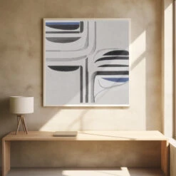 Balance II - Square Stretched Canvas, Poster Or Fine Art Print(Balance Ii Square Stretched Canvas Poster Or Fine Art Print) -Heart Wall Art Store pictufy square interiors bright desk ratio 1x1 3010654