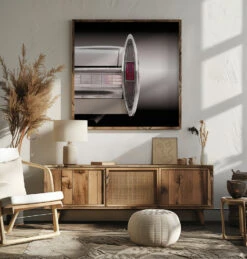 US Classic Car Sedan Deville 1967 - Square Stretched Canvas, Poster Or Fine Art Print(Us Classic Car Sedan Deville 1967 Square Stretched Canvas Poster Or Fine Art Print) -Heart Wall Art Store pictufy square livingroom ratio 1x1 1733138