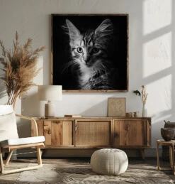 Laban - Square Stretched Canvas, Poster Or Fine Art Print(Laban Square Stretched Canvas Poster Or Fine Art Print) -Heart Wall Art Store pictufy square livingroom ratio 1x1 1936290