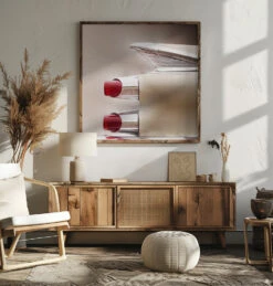 American Classic Car Custom Royal 1959 Tail Fin - Square Stretched Canvas, Poster Or Fine Art Print(American Classic Car Custom Royal 1959 Tail Fin Square Stretched Canvas Poster Or Fine Art Print) -Heart Wall Art Store pictufy square livingroom ratio 1x1 2336080