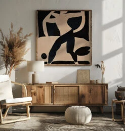 Goddance - Square Stretched Canvas, Poster Or Fine Art Print(Goddance Square Stretched Canvas Poster Or Fine Art Print) -Heart Wall Art Store pictufy square livingroom ratio 1x1 2997375