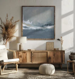 Dynamic Ocean Waves Under A Cloudy Sky - Square Stretched Canvas, Poster Or Fine Art Print(Dynamic Ocean Waves Under A Cloudy Sky Square Stretched Canvas Poster Or Fine Art Print) 19 Dynamic Ocean Waves Under A Cloudy Sky - Square Stretched Canvas, Poster Or Fine Art Print(Dynamic Ocean Waves Under A Cloudy Sky Square Stretched Canvas Poster Or Fine Art Print) -Heart Wall Art Store pictufy square livingroom ratio 1x1 3129334