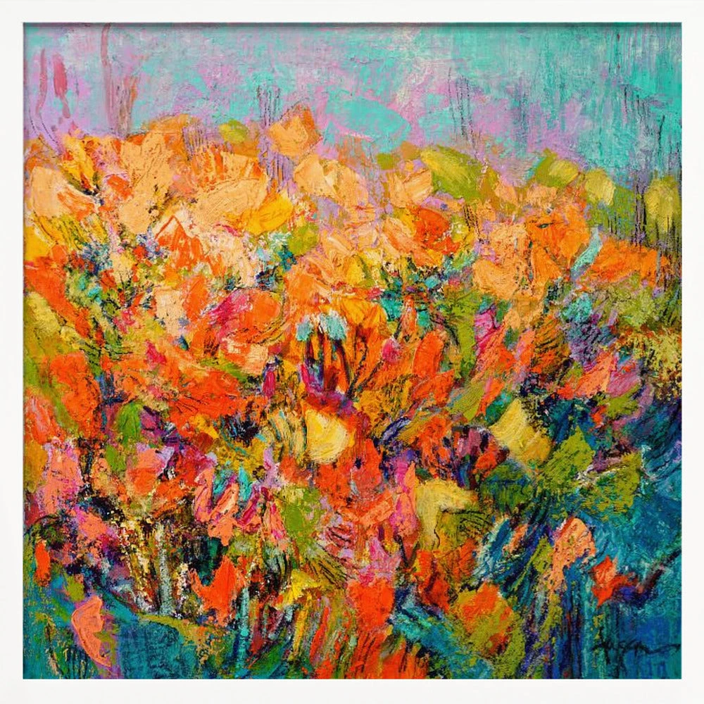 Happiness Sprouting - Square Stretched Canvas, Poster Or Fine Art Print(Happiness Sprouting Square Stretched Canvas Poster Or Fine Art Print) 2 Happiness Sprouting - Square Stretched Canvas, Poster Or Fine Art Print(Happiness Sprouting Square Stretched Canvas Poster Or Fine Art Print) - Image 2