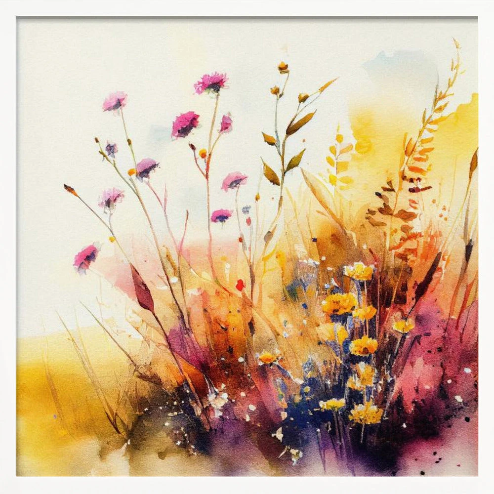 Meadow Nature Art (5) - Square Stretched Canvas, Poster Or Fine Art Print(Meadow Nature Art 5 Square Stretched Canvas Poster Or Fine Art Print) 2 Meadow Nature Art (5) - Square Stretched Canvas, Poster Or Fine Art Print(Meadow Nature Art 5 Square Stretched Canvas Poster Or Fine Art Print) - Image 2
