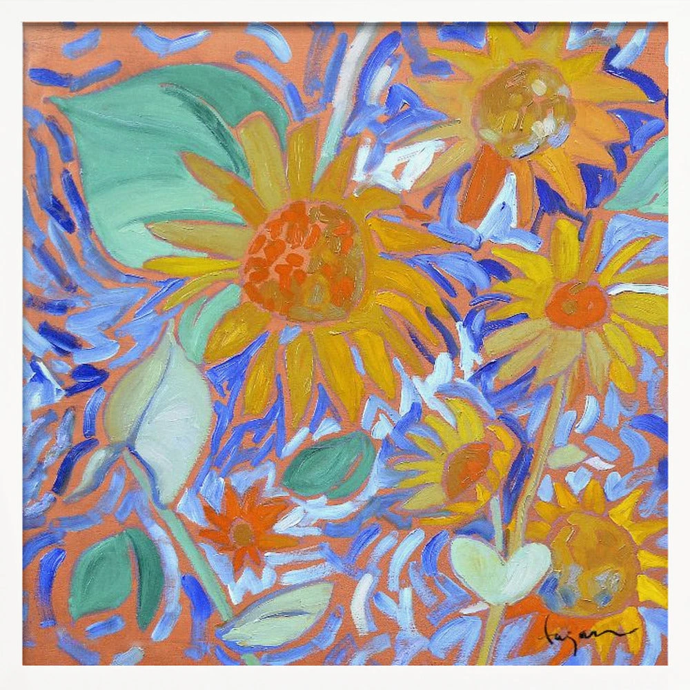 Sunflowersagei - Square Stretched Canvas, Poster Or Fine Art Print(Sunflowersagei Square Stretched Canvas Poster Or Fine Art Print) 2 Sunflowersagei - Square Stretched Canvas, Poster Or Fine Art Print(Sunflowersagei Square Stretched Canvas Poster Or Fine Art Print) - Image 2