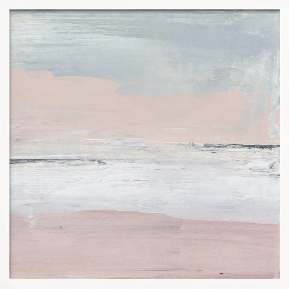 Peaceful Pastel Horizon - Square Stretched Canvas, Poster Or Fine Art Print(Peaceful Pastel Horizon Square Stretched Canvas Poster Or Fine Art Print) 2 Peaceful Pastel Horizon - Square Stretched Canvas, Poster Or Fine Art Print(Peaceful Pastel Horizon Square Stretched Canvas Poster Or Fine Art Print) - Image 2
