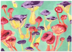 Magic Mushrooms - Stretched Canvas, Poster Or Fine Art Print(Magic Mushrooms Stretched Canvas Poster Or Fine Art Print) 16 Magic Mushrooms - Stretched Canvas, Poster Or Fine Art Print(Magic Mushrooms Stretched Canvas Poster Or Fine Art Print) -Heart Wall Art Store poster landscape 2454653