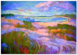 Beachcomber By Dorothy Fagan- Stretched Canvas, Poster Or Fine Art Print(Df1409beachcomber Stretched Canvas Poster Or Fine Art Print) -Heart Wall Art Store poster landscape 2570663