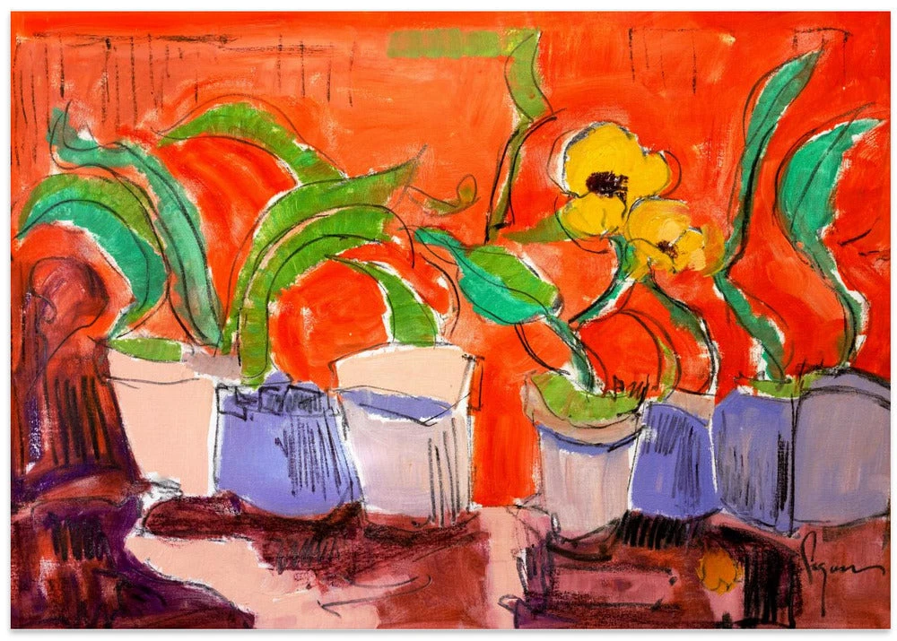 Vibrant Plant Harmony - Stretched Canvas, Poster Or Fine Art Print(Vibrant Plant Harmony Stretched Canvas Poster Or Fine Art Print) 5 Vibrant Plant Harmony - Stretched Canvas, Poster Or Fine Art Print(Vibrant Plant Harmony Stretched Canvas Poster Or Fine Art Print) - Image 5