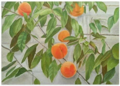 Peaches - Stretched Canvas, Poster Or Fine Art Print(Peaches Stretched Canvas Poster Or Fine Art Print) -Heart Wall Art Store poster landscape 2575801
