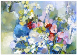 Wildflowers - Stretched Canvas, Poster Or Fine Art Print(Wildflowers Stretched Canvas Poster Or Fine Art Print) -Heart Wall Art Store poster landscape 2673698