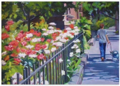 Summer Splendorun Brooklyn - Stretched Canvas, Poster Or Fine Art Print(Summer Splendorun Brooklyn Stretched Canvas Poster Or Fine Art Print) -Heart Wall Art Store poster landscape 2785950