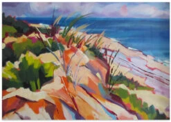 Cape Cod Beach 2 - Stretched Canvas, Poster Or Fine Art Print(Cape Cod Beach 2 Stretched Canvas Poster Or Fine Art Print) -Heart Wall Art Store poster landscape 2786443