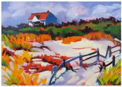 End Of Summer - Stretched Canvas, Poster Or Fine Art Print(End Of Summer Stretched Canvas Poster Or Fine Art Print) -Heart Wall Art Store poster landscape 2786457