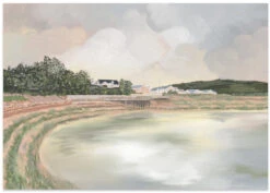 Watch Her Rise, Stellenbosch, South Africa - Stretched Canvas, Poster Or Fine Art Print(Watch Her Rise Stellenbosch South Africa Stretched Canvas Poster Or Fine Art Print) -Heart Wall Art Store poster landscape 2940628