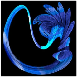 The Blues - Square Stretched Canvas, Poster Or Fine Art Print(The Blues Square Stretched Canvas Poster Or Fine Art Print 1)