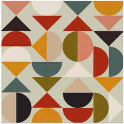 Bauhaus Modern - Square Stretched Canvas, Poster Or Fine Art Print(Bauhaus Modern Square Stretched Canvas Poster Or Fine Art Print)