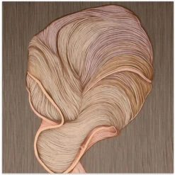 Flora II - Square Stretched Canvas, Poster Or Fine Art Print(Flora Ii Square Stretched Canvas Poster Or Fine Art Print)