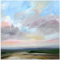 Open Road - Square Stretched Canvas, Poster Or Fine Art Print(Open Road Square Stretched Canvas Poster Or Fine Art Print)