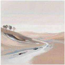 Farm View IV - Square Stretched Canvas, Poster Or Fine Art Print(Farm View Iv Square Stretched Canvas Poster Or Fine Art Print)