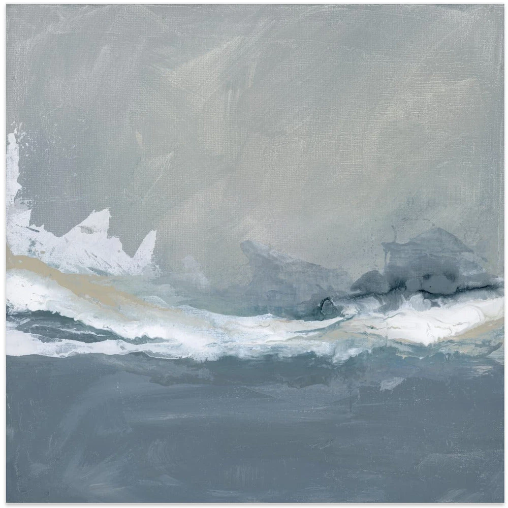 Dynamic Ocean Waves Under A Cloudy Sky - Square Stretched Canvas, Poster Or Fine Art Print(Dynamic Ocean Waves Under A Cloudy Sky Square Stretched Canvas Poster Or Fine Art Print) 1 Dynamic Ocean Waves Under A Cloudy Sky - Square Stretched Canvas, Poster Or Fine Art Print(Dynamic Ocean Waves Under A Cloudy Sky Square Stretched Canvas Poster Or Fine Art Print)